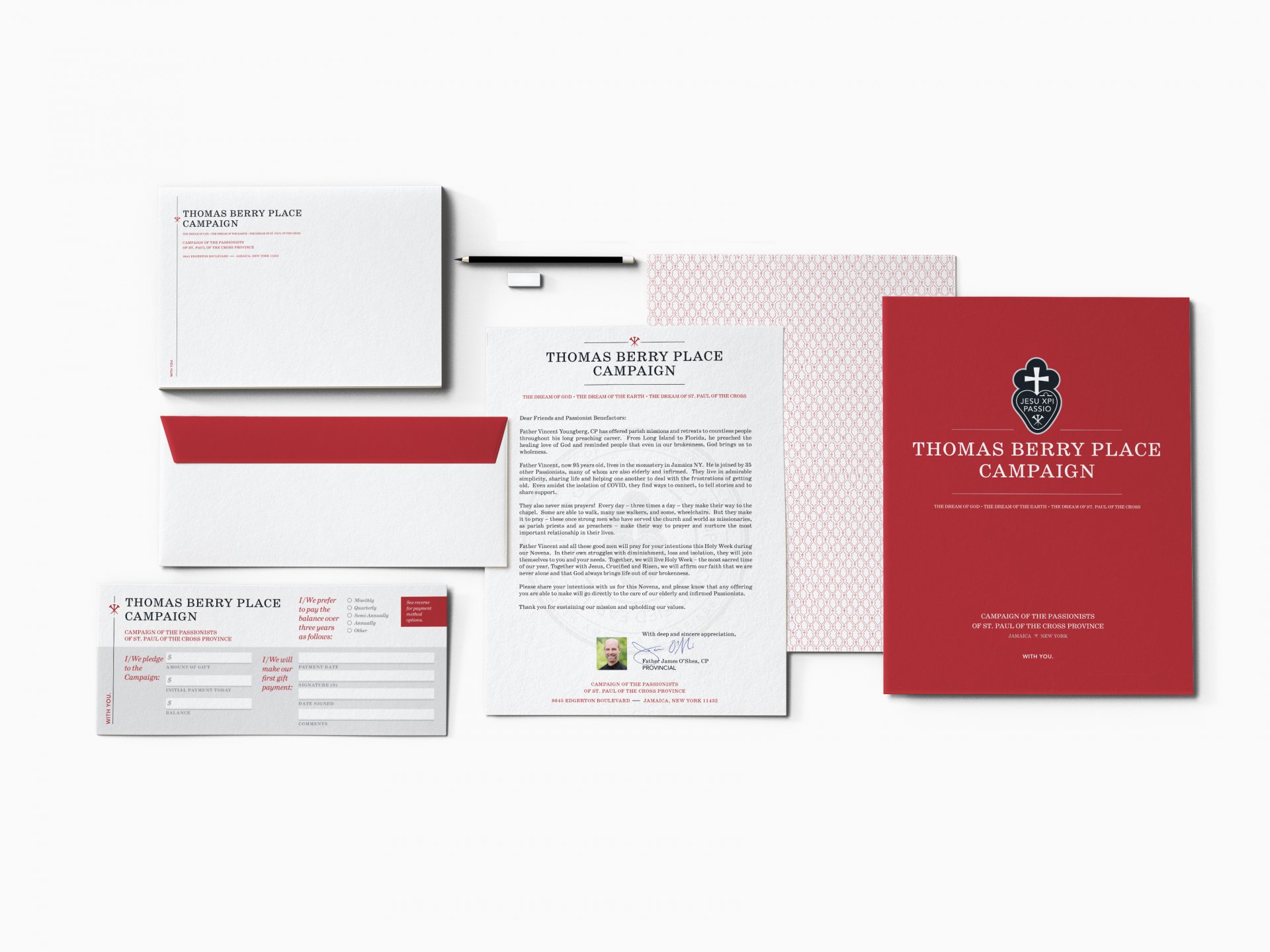 Passionist Campaign Stationery